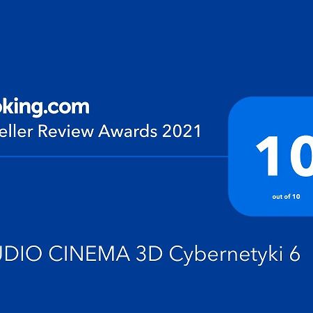 Studio Cinema 3D Cybernetyki 6 Apartment Warsawa Bagian luar foto